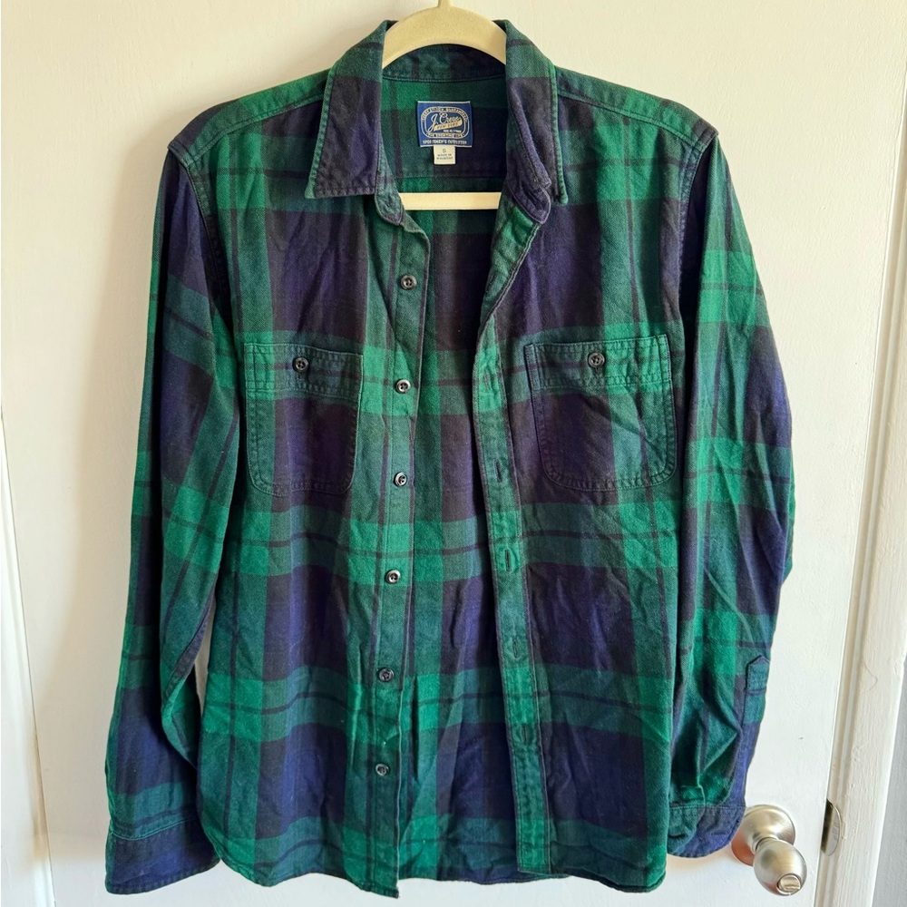 J. Crew blackwatch flannel size S